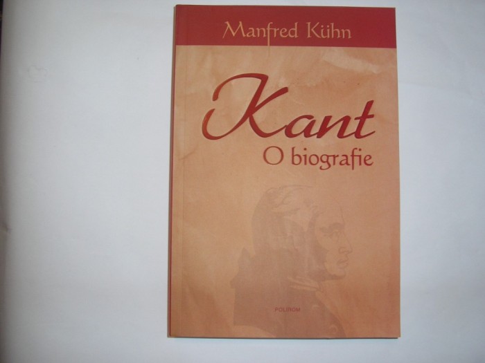 MANFRED KUHN - KANT O BIOGRAFIE,rf2/1 MANFRED KUHN - KANT O BIOGRAFIE,rf2/1