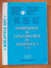 Culegere Olimpiadele si Concursurile de Matematica V-VI - Editura Birchi foto