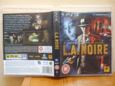 LA L.A. Noire (PS3) (ALVio) + sute de jocuri ps3 ( VAND / SCHIMB ) foto