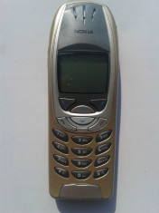 Telefon Nokia 6310i, Gold, Auriu, telefonul care nu poate fi interceptat, MADE IN GERMANY, 0 minute, libere in orice retea, recarosate, fara cutie foto