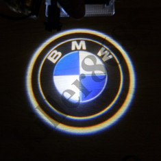 Proiector 3D Logo BMW X5 cu LED CanBus pentru portiera FARA MODIFICARI foto