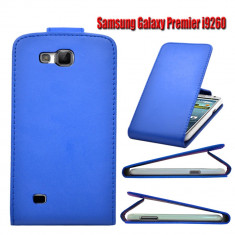 Super promotie husa flip SAMSUNG GALAXY PREMIER i9260+transport gratuit Posta Romana!!! foto