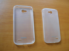 HUSA LG L90 D405 TRANSPARENTA MATA ORIGINALA JEKOD SILICON TPU HUSELE SE REMARCA PRIN CALITATEA MATERIALULUI SI A FINISAJELOR + LIVRARE GRATUITA foto