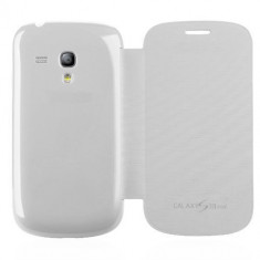 Super promotie husa portofel/carte SAMSUNG GALAXY S3 MINI i8190+folie protectie+transport gratuit Posta Romana!!! foto