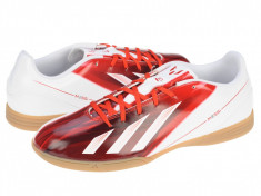 Ghete fotbal sala barbati Adidas Messi F5 IN runwht-black-dkoran foto