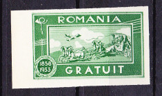 Timbre ROMANIA 1933 - GRATUIT NESTAMPILATE foto