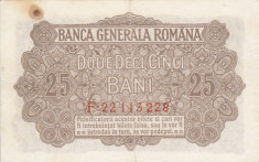 ROMANIA 25 bani 1917 BGR VF!!! foto