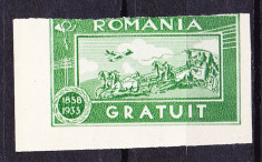 Timbre ROMANIA 1933 - GRATUIT NESTAMPILATE foto