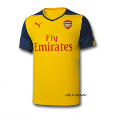 TRICOU PUMA ARSENAL AWAY / DEPLASARE ULTIMUL MODEL 2014-2015 NR.11 OZIL foto