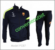 Trening NIKE - FC BARCELONA - Bluza NIKE si Pantaloni Conici NIKE - Modele si Culori diverse - Pret special - LIVRARE GRATUITA - foto