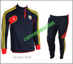 Trening ADIDAS Romania - Nationala Romaniei - Bluza si Pantaloni Conici - Modele si Culori diverse - Pret special - LIVRARE GRATUITA - foto