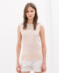 Tricou Zara, Marime S colectia noua 2014, roz pal foto