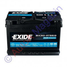 Acumulator Auto Exide Micro-hybrid Agm 80 Ah foto