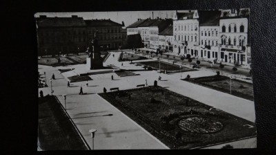 CP - Vedere - Arad - Piata Avram Iancu - circulata foto