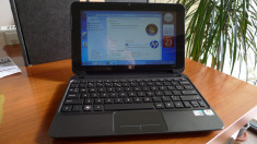 Mini laptop HP , Intel Atom 1.66Ghz, Hdd 250 Gb , Ecran Led 10.1 Inch , Licenta Win7 foto