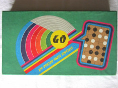 Joc vintage &amp;quot;GO Joc pentru toate varstele&amp;quot; nou, 1984 + BONUS doua carti GO foto