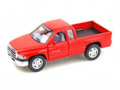 Dodge Ram Pickup Macheta Auto Scala 1:44 Kinsmart ROSU foto