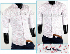 Camasa PAUL SMITH alba - camasa slim fit - camasa fashion - camasa casual - CALITATE GARANTATA - cod produs: 2802 foto