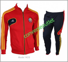 Trening ADIDAS Romania - Nationala Romaniei - Bluza si Pantaloni Conici - Modele si Culori diverse - Pret special - LIVRARE GRATUITA - foto