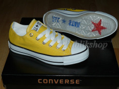 Tenesi Converse ALL * STAR Talpa Transparenta galben foto