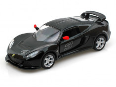 Lotus Exige S 2012 Macheta Auto Scala 1:32 Kinsmart NEGRU foto