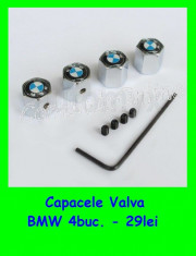 Capacele Valva BMW Cu Antifurt - Capacele Valve OFERTA !!!! ----- 29lei/set ----- foto