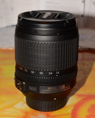 Vand Nikon AF-S DX NIKKOR 18-105mm f/3.5-5.6G ED VR Nou Nefolosit Factura+Garantie 23.07.14 foto