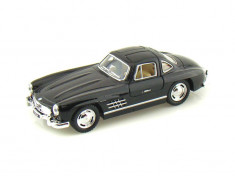 Mercedes-Benz 300 SL Coupe 1954 Macheta Auto Scala 1:36 Kinsmart NEGRU foto