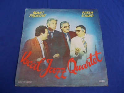 DISC VINIL* VOCAL JAZZ QUARTET - FRESH SOUND (SUNET PROASPAT) -ELECTRECORD -1990 foto