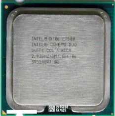 Procesor Intel Core 2 Duo E7500 2.93GHZ 3MB cache FSB 1066MHZ socket LGA775 IEFTIN foto