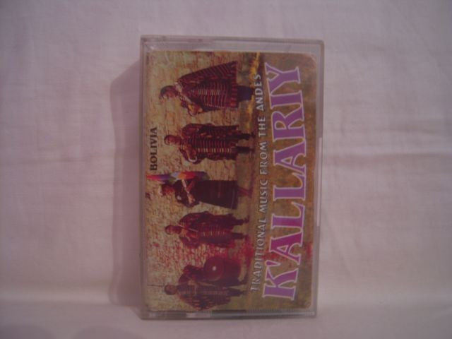 Vand caseta audio KALLARIY,muzica traditionala din Bolivia,originala.