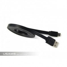 Cablu Date Usams Micro Usb Negru foto