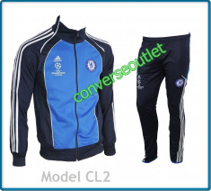 Trening ADIDAS CHELSEA LONDRA - Bluza ADIDAS si Pantaloni Conici ADIDAS - Modele si Culori diverse - Pret special - LIVRARE GRATUITA - foto