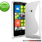 HUSA NOKIA LUMIA 625 SILICON GEL TPU S-LINE ALBA SEMITRANSPARENTA - TRANSPORT GRATUIT POSTA RO!