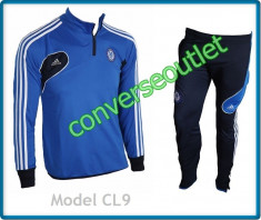 Trening conic ADIDAS CHELSEA - Bluza ADIDAS cu fermoar scurt - LIVRARE GRATUITA foto