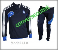 Trening conic ADIDAS CHELSEA - Bluza ADIDAS cu fermoar scurt - LIVRARE GRATUITA foto