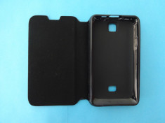 Husa Allview A4 Duo Flip Cover Husa Tip Carte !!! Folie de protectie display CADOU !!! foto