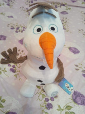 FROZEN OLAF Toy Magic Snow Adventure DISNEY Original 45 cm - Jucarie de plus foto