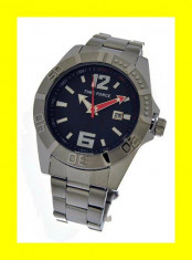 CEAS TIME FORCE SUBACVATIC SCUFUNDARI 20ATM QUARTZ ORIGINAL NOU IN CUTIE CADOU BRATARA METALICA OTEL INOX DATA REDUCERE FATA PRET DE RETAIL 109 Euro foto