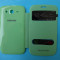 Husa Samsung Galaxy Grand Duos I9080 I9082 sau Grand Neo I9060 I9062 Flip Cover S View Verde !!! LIVRARE GRATUITA !!!