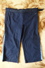 Pantaloni ? Nike Dri Fit; marime S: 87-93 cm talie putin elastica, 70 cm lungime foto