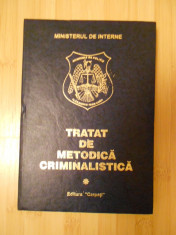 CONSTANTIN AIONITOAIE--TRATAT DE METODICA CRIMINALISTICA VOL. I foto