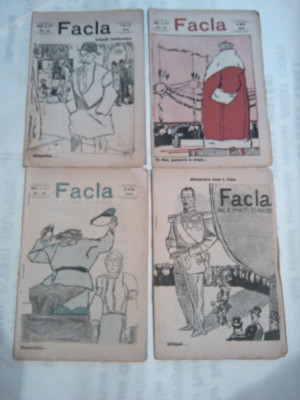 REVISTA FACLA 1912 ~ 5,10,19 si 25 mai, Nr.18, 19,20 si 21 \ 1912 foto