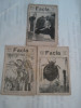 REVISTA FACLA 1912 ~ 7,14 si 28 iulie, Nr.27,28 si 30 \ 1912