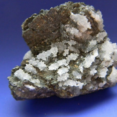 Specimen minerale - CUARTIT, BLENDA SI CALCOPIRITA