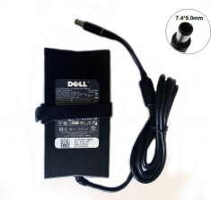 Alimentator Incarcator Dell Inspiron 8600 SLIM 130W ORIGINAL NOU foto