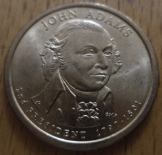 1 Dolar American 2007 - John Adams foto