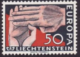 Lichtenstein 1962 - cat.nr.366 neuzat,perfecta stare,europa-cept