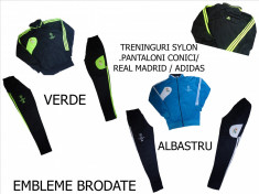 TRENINGURI BARBATESTI REAL MADRID /PANTALONI CONICI ,MODELE NOI ,LIVRARE GRATUITA foto