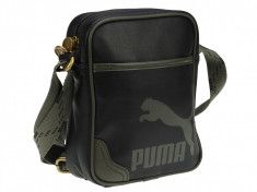 Geanta Puma Originals Portable PU black-grape leaf #07106101 foto